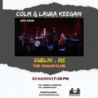 Colm & Laura Keegan With Band